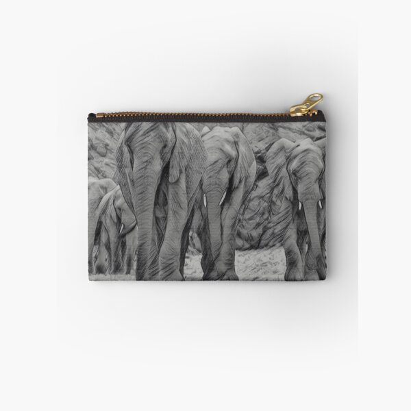 Item preview, Digital Charcoal Elephants designed and sold by DeltaBassBugs.