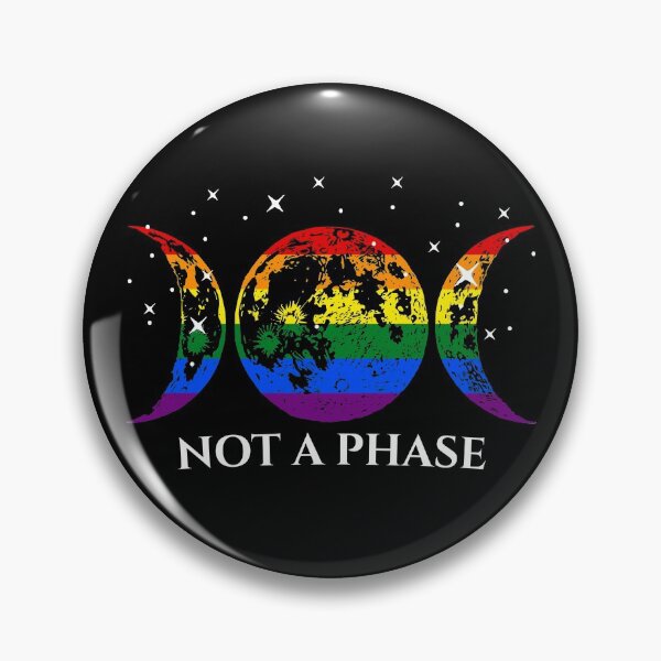 Item preview, Not A Phase Funny LGBT Gay Pride Flag designed and sold by brightgift.