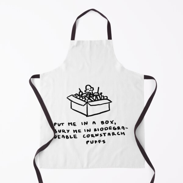 Item preview, Put Me In a Box, Bury Me In Biodegradeable Cornstarch Puffs designed and sold by 4naans.