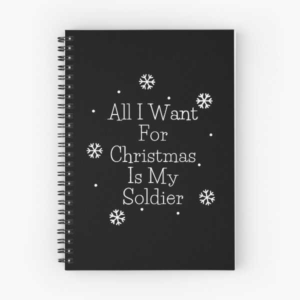 Item preview, All I Want For Christmas Is My Soldier designed and sold by mouad naouiri.