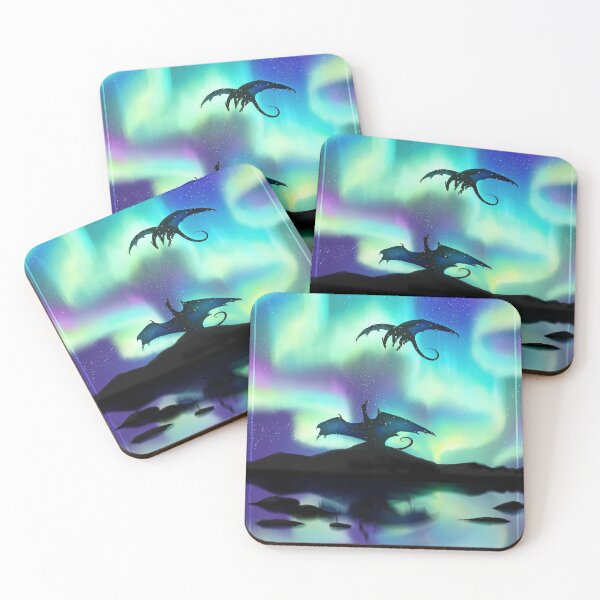 Item preview, Aurora Flutters (Lake) designed and sold by OceanicScribble.
