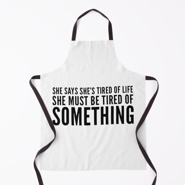 Item preview, Tired of Something (Black) designed and sold by UnicornPeeps.