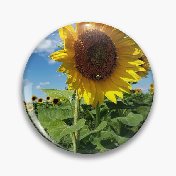 Item preview, Sunflower Billowing in Wind designed and sold by RotondoArt.