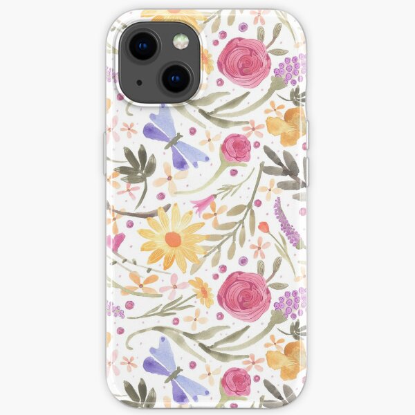 Scattered Summer Bouquet iPhone Soft Case