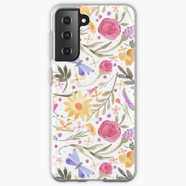 Scattered Summer Bouquet Samsung Galaxy Soft Case