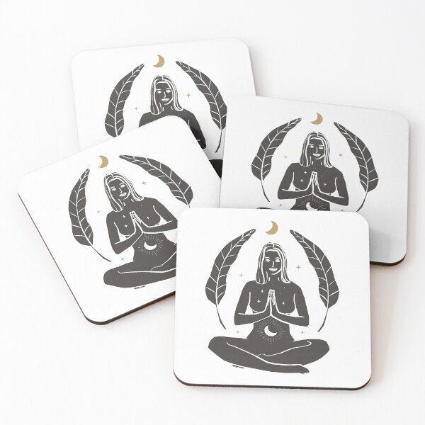 Item preview,  Paisley Meditating Goddess Yoga designed and sold by salman4747.
