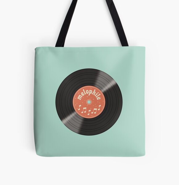  Keep It Vinyl Bag - Vintage Retro Style Record DJ LP Records  Messenger Shoulder Bag (One Size) : Clothing, Shoes & Jewelry