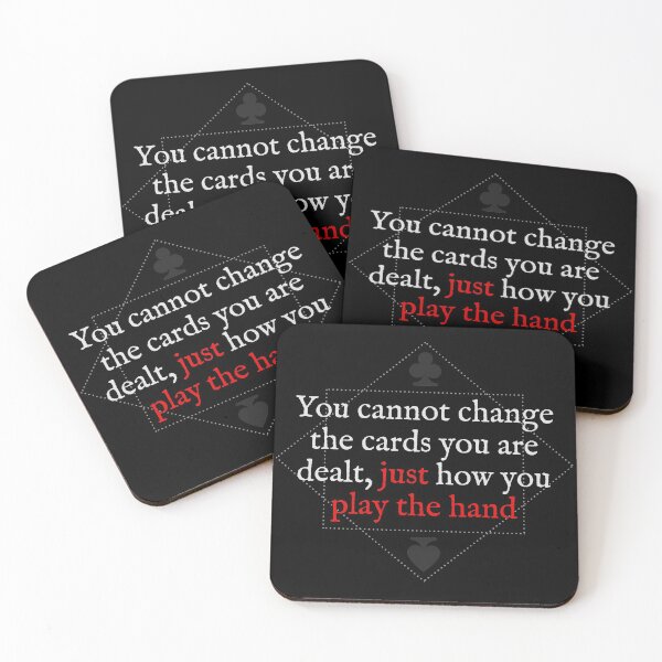 Item preview, Just Play the Hand designed and sold by GamerGetup.