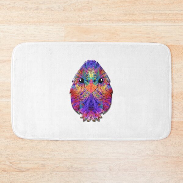 Item preview, Rainbow Split Feathers Chicken Little designed and sold by wolfepaw.