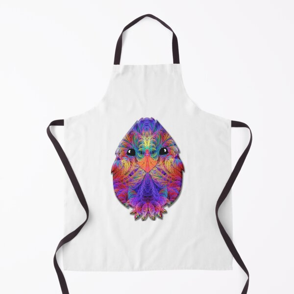 Item preview, Rainbow Split Feathers Chicken Little designed and sold by wolfepaw.