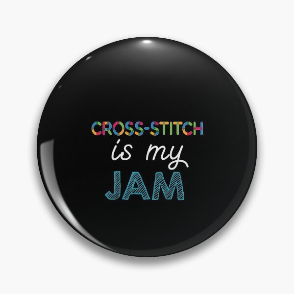 Item preview, Cross-Stitch is my Jam. Funny Cross-Stitch Design designed and sold by Custom365.
