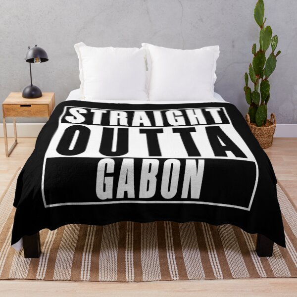 Item preview, Straight Outta Gabon designed and sold by RandomStuffShop.