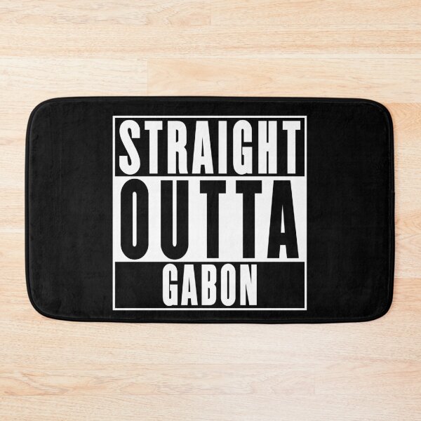 Item preview, Straight Outta Gabon designed and sold by RandomStuffShop.
