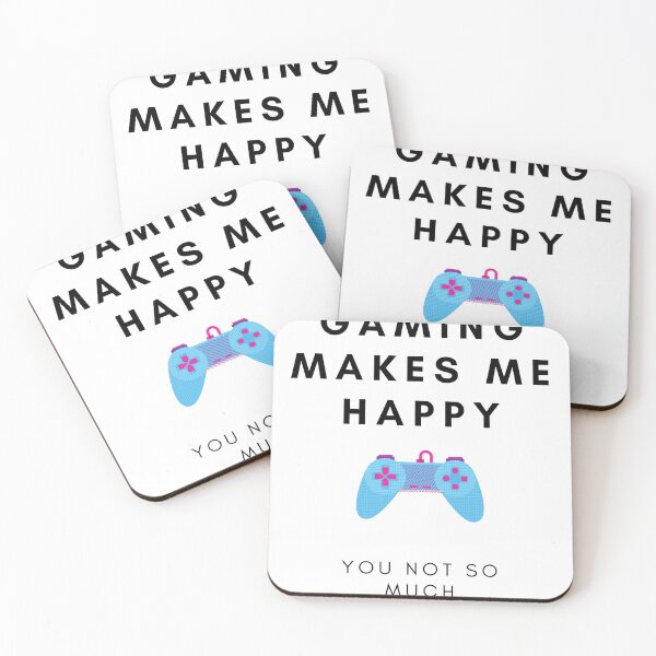 Item preview, Gaming makes me happy - you not so much - Funny t-shirts designed and sold by MDclothingshop.