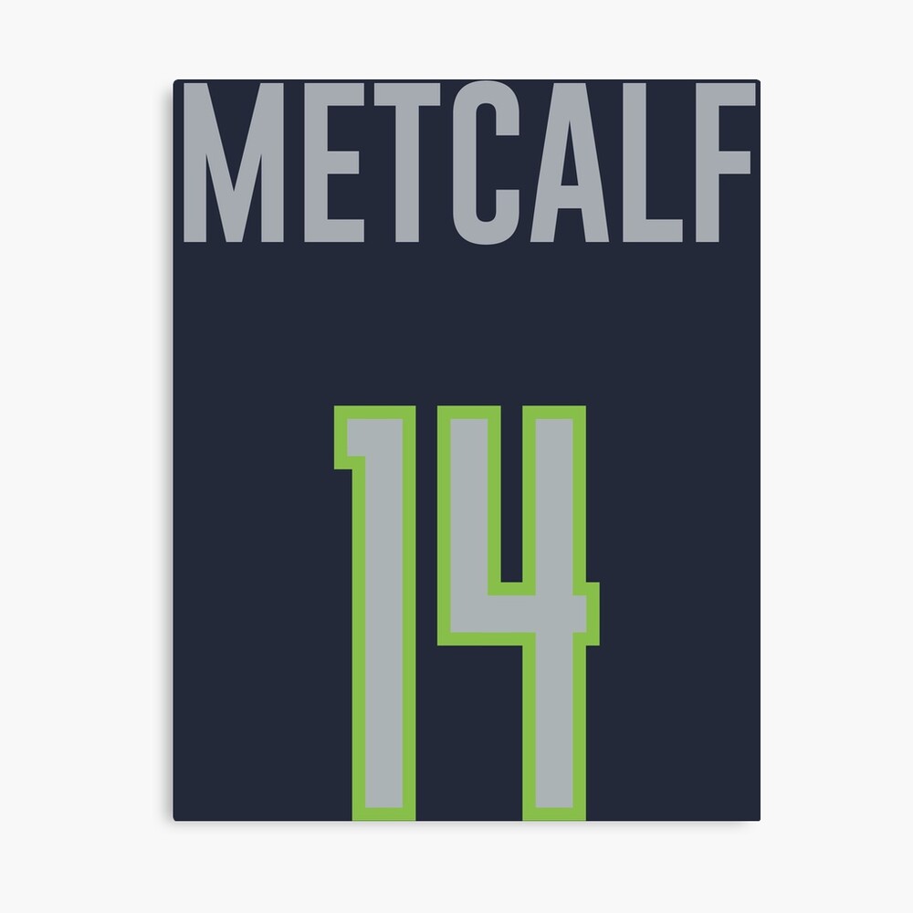 Dk Metcalf Number 14 metcalf receive the ball Photographic Print for Sale  by HelenaHalvorson