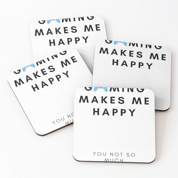 Item preview, Gaming makes me happy quote - you not so much - Funny t-shirts designed and sold by MDclothingshop.
