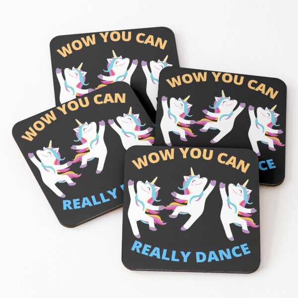 Item preview,    Wow You Can Really Dance Unicorns designed and sold by Beluved.