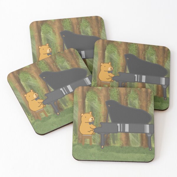 Item preview, Maurice the Bear - Piano Concert Artist designed and sold by KatiaMart.
