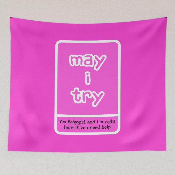 Item preview, may i try Tag (Yes Babygirl) designed and sold by MyRedBottom.