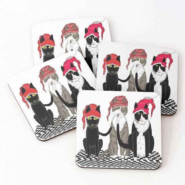 Item preview, cats designed and sold by Pioooh.
