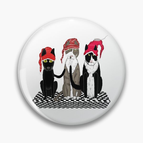 Item preview, cats designed and sold by Pioooh.