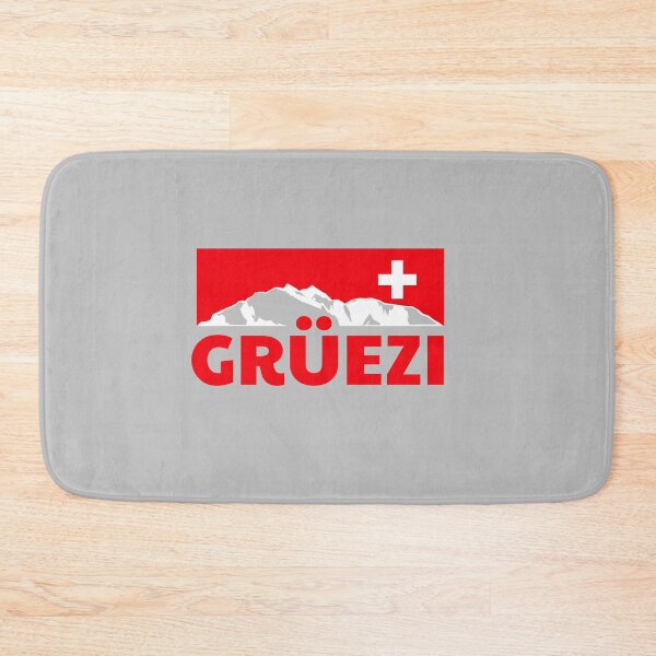 Item preview, Grüezi Greeting Swiss Swissland Alps Ski Gift Idea designed and sold by vicoli-shirts.