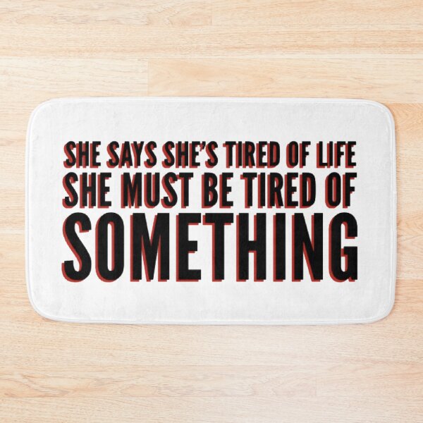 Item preview, Tired of Something (Version #4) designed and sold by UnicornPeeps.