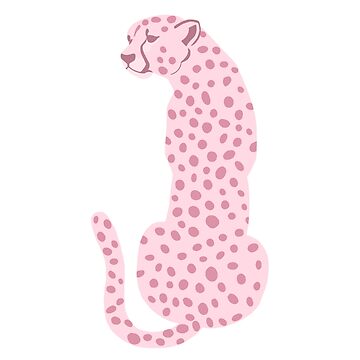light pink cheetah/leopard