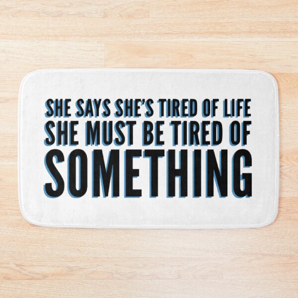 Item preview, Tired of Something (Version #6) designed and sold by UnicornPeeps.