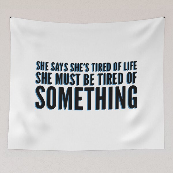 Item preview, Tired of Something (Version #6) designed and sold by UnicornPeeps.