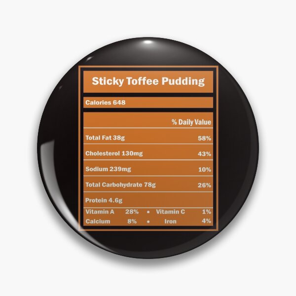 Item preview, STICKY TOFFEE PUDDING designed and sold by teemaker24.