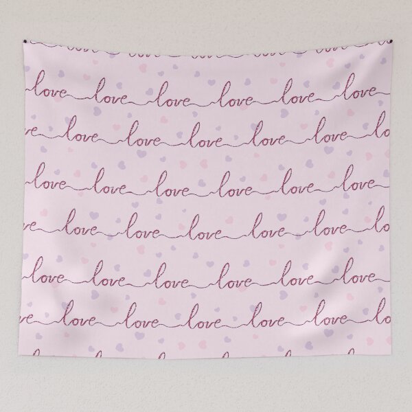 Item preview, Love Word Pattern  designed and sold by WisdomInspired.