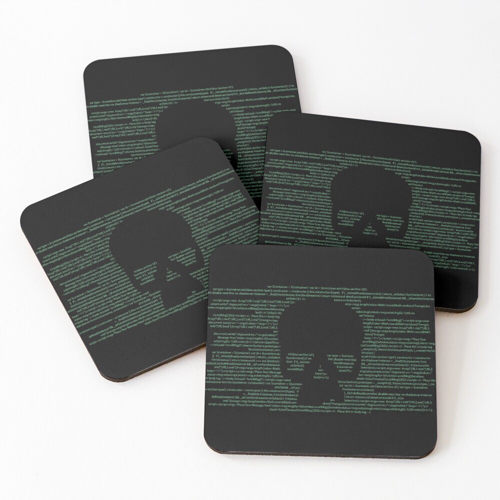 Item preview, Coasters (Set of 4) designed and sold by GeeksUnique.