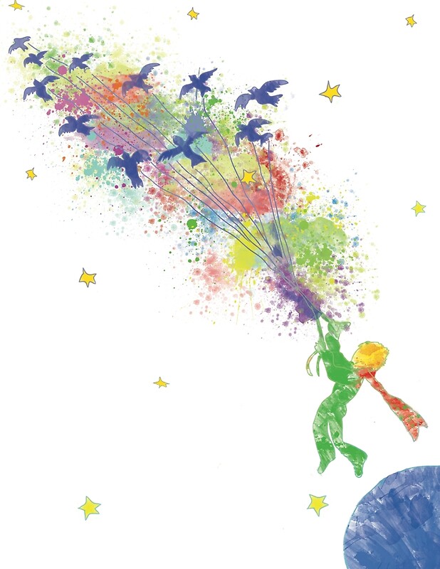 "Le petit prince" Art Prints by emanuelapoppy | Redbubble