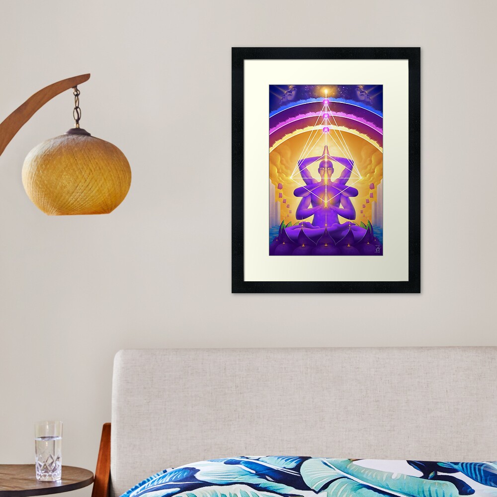The Trinity of Balance Framed Art Print