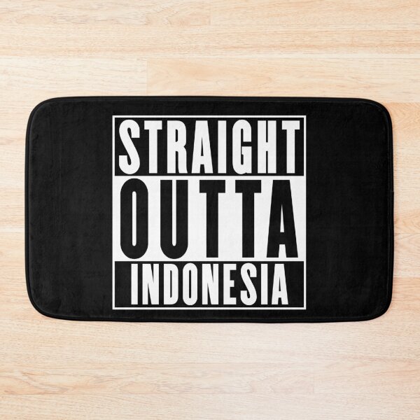 Item preview, Straight Outta Indonesia designed and sold by RandomStuffShop.