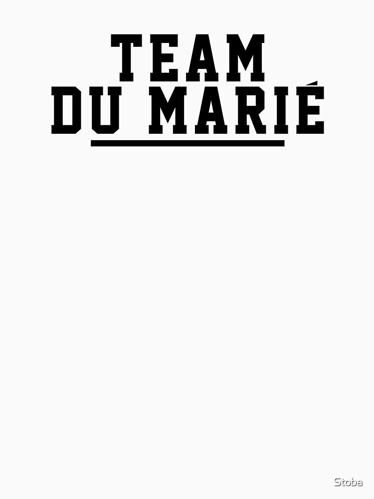 Discover EVG l Team Du Marié T-Shirt Unisex