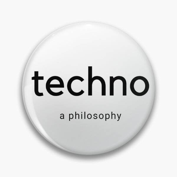 Item preview, "Techno: a philosophy" (black) designed and sold by blissdesigns-.