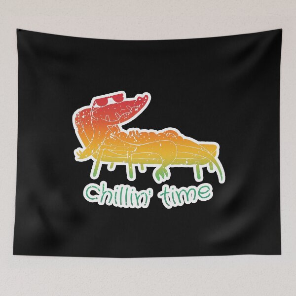 Item preview, Funny Crocodile Chillin Time Birthday Gift designed and sold by GBDesigner.