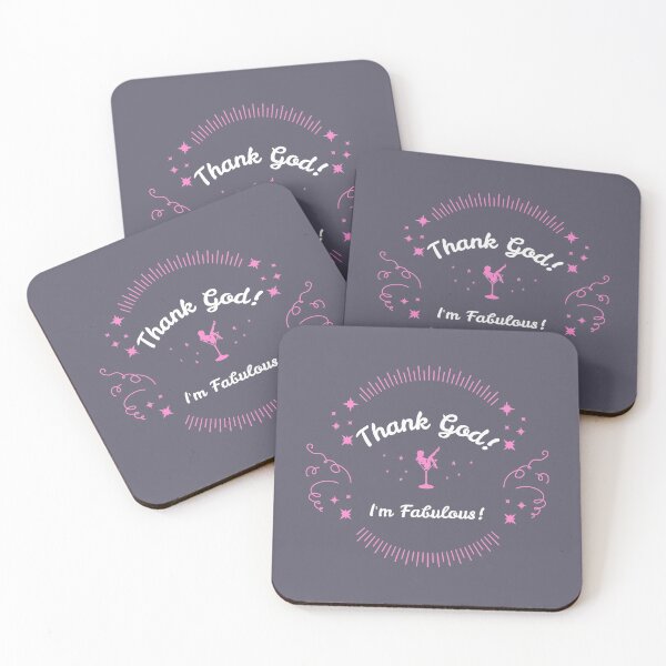 Item preview, Absolutely Fabulous Inspired Design | AbFab Quote | Absolutely Fabulous Darling | Thank God! I'm Fabulous!  designed and sold by Ainbowz-Artwork.
