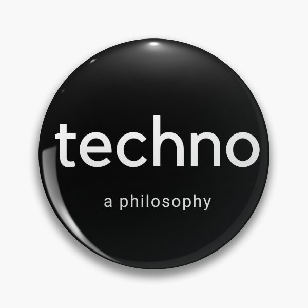 Item preview, "Techno: a philosophy" (white) designed and sold by blissdesigns-.