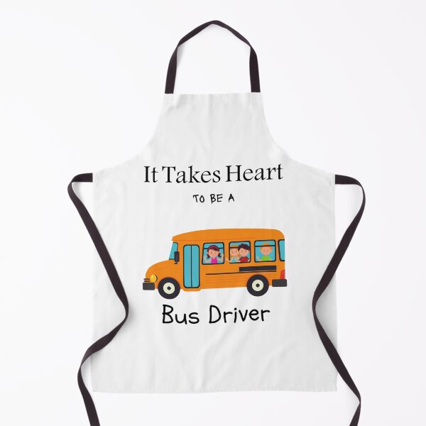 Item preview, It Takes Heart To Be A Bus Driver,FUNNY gift designed and sold by piskwi.