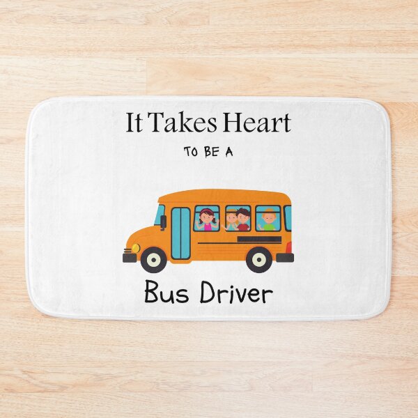 Item preview, It Takes Heart To Be A Bus Driver,FUNNY gift designed and sold by piskwi.