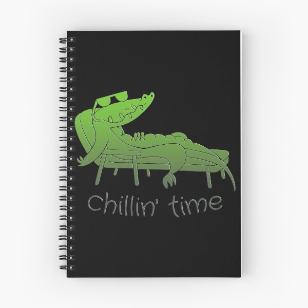 Artikelvorschau, Lustiges Krokodil-Chillin-Zeit-Geburtstagsgeschenk entworfen und verkauft von GBDesigner.