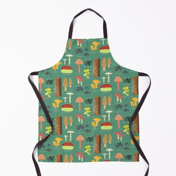Item preview, Mushrooms with Latin names designed and sold by sarastripe.