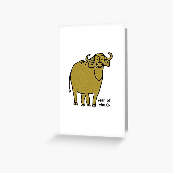 Item preview, Year of the Ox designed and sold by ellenhenry.