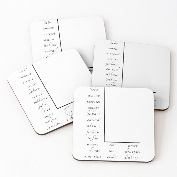 Item preview, Love In Many Languages designed and sold by WiBto.