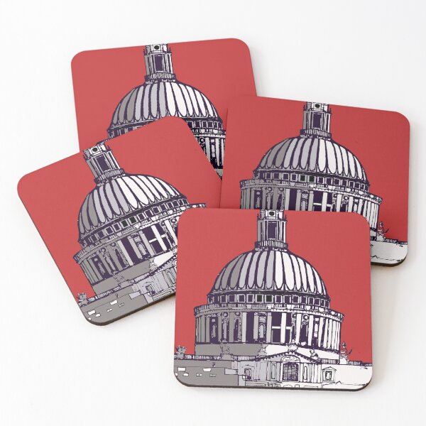 Item preview, Old London Architecture Saint Paul's (Red) designed and sold by Stephenmario.