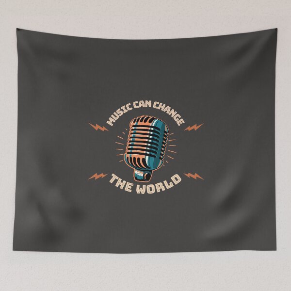 Item preview, Music Can Change The World designed and sold by Gevover.