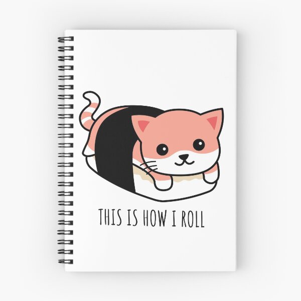Item preview, Kawaii Sushi Cat This Is How I Roll designed and sold by TamGustam.